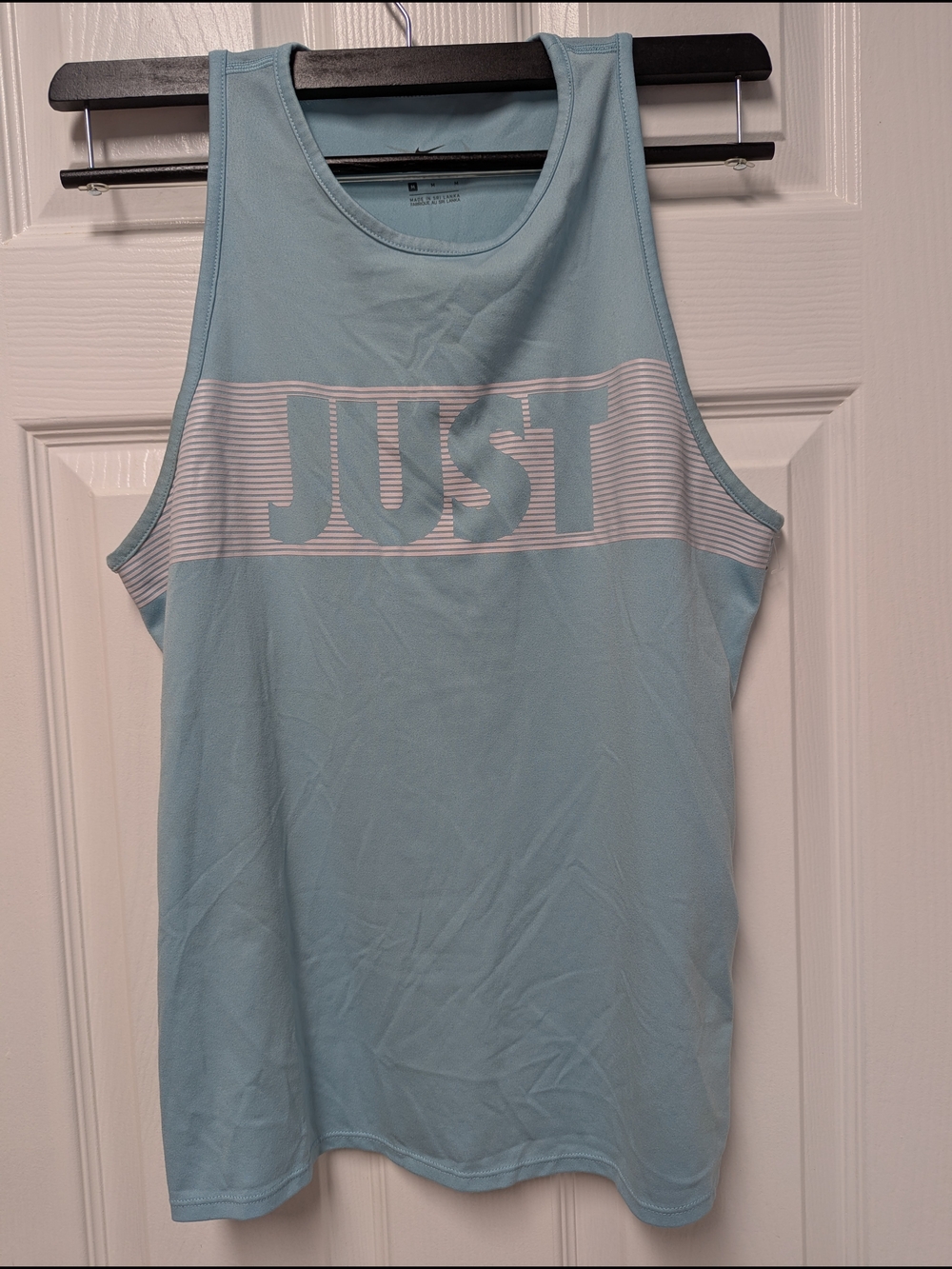 Nike Light Blue Dri-FIT Athletic Top